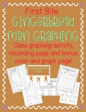 Gingerbread Man Graphing First Bite Activity