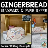 Gingerbread Man Hat | Girl | Headband Craft with Writing