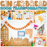 Gingerbread Man & House Activities with Crafts, Writing & 