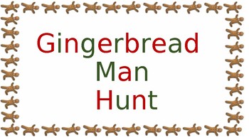 Preview of Gingerbread Man Hunt