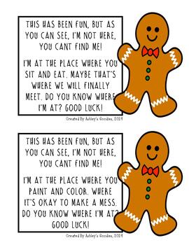 Gingerbread Man Hunt by Ashley's Goodies | TPT