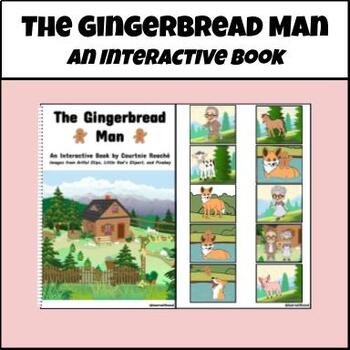 Preview of Gingerbread Man Interactive (Adapted) Book