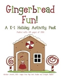 Gingerbread Man Literacy and Math Unit- 139 Pages of Fun!