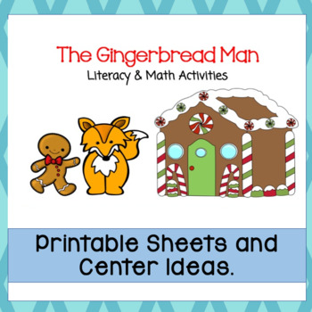 Preview of Gingerbread Man Literacy and Math Unit