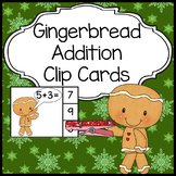 Gingerbread Man Math Activities for Addition