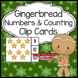 Gingerbread Man Math Activities for Counting and Numbers
