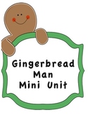 Gingerbread Man Mini Unit