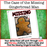 Gingerbread Man Mystery | Math & Literacy Centers and Activities