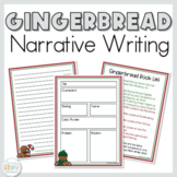 Gingerbread Man Narrative Writing | Christmas Literacy Activities