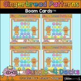 Gingerbread Man Patterns - Boom Card Bundle - Digital Dist