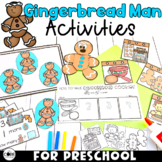 Gingerbread Man Pre K Activities | Christmas Activities