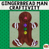 Gingerbread Man Craft Template