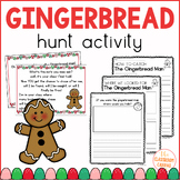 Gingerbread Man Scavenger Hunt Activity