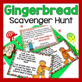 Gingerbread Man Scavenger Hunt Activity Through Your Whole School