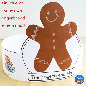 Gingerbread Man Sequencing Hats by Books and Giggles | TpT