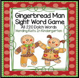 Gingerbread Man Sight Words Activities 