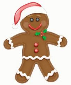 Preview of Gingerbread Man Smartboard Activity