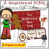 Gingerbread Man Song - Retelling Shared Reading Singable & MORE