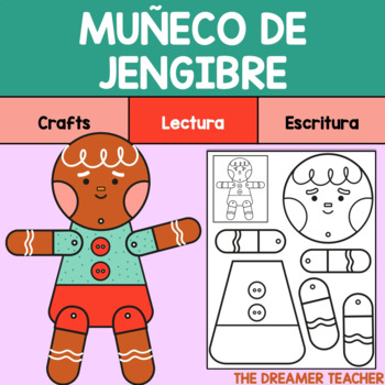 Preview of Gingerbread Man Spanish Craftivity