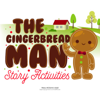 Preview of Gingerbread Man Story Activities Book Companion