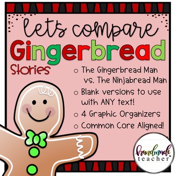 Preview of Gingerbread Man Compare and Contrast Story Structure RL.2.5 RL2.9