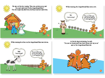 Gingerbread Man Story Social Studies Pre K And Kindergarten Tpt