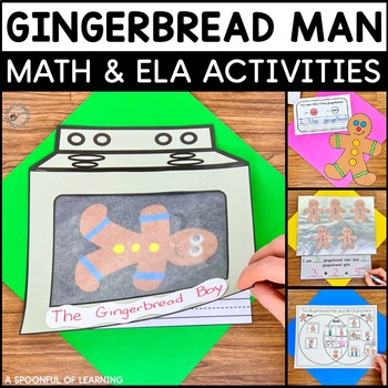 Preview of Gingerbread Man Unit, Activities, and Crafts | Gingerbread Girl