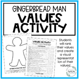 Gingerbread Man Values Activity | Family Consumer Sciences | FCS