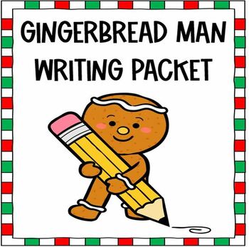 Preview of Gingerbread Man Writing