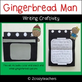 Gingerbread Man Writing and Craftivity