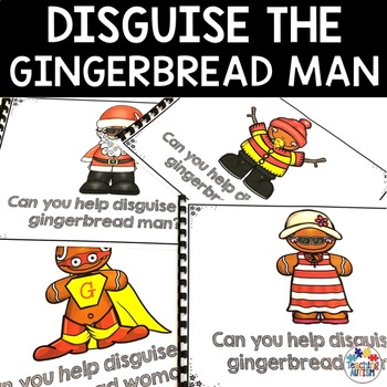 Preview of Gingerbread Man in Disguise Adapted Books