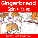 Gingerbread Math Fact Center