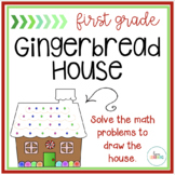 Gingerbread Math House: 1st Grade Holiday Math Activity