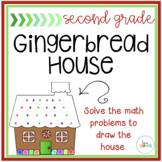 Gingerbread Math House: 2nd Grade Holiday Math Activity