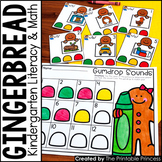 Kindergarten Gingerbread Centers for Math and Literacy Activities