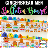 Gingerbread Men Bulletin Board | Gingerbread Man Craft, Wr