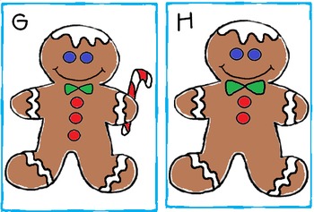 Preview of Gingerbread Men Thinking Activities