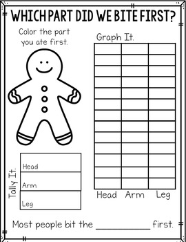 Gingerbread Activities by Just Reed | Teachers Pay Teachers