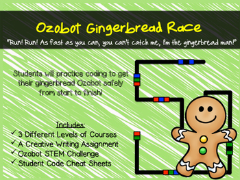 Preview of Gingerbread Ozobot Race!