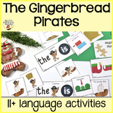 Gingerbread Pirates: Speech and Language Book Companion