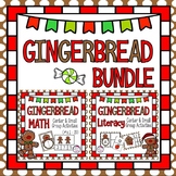 Gingerbread Preschool Literacy and Math BUNDLE ~ Small Gro