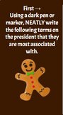 Gingerbread Presidents