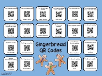 Preview of Gingerbread QR Codes