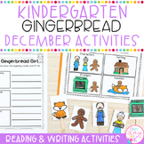 Gingerbread Reading & Writing | December & Christmas Activ