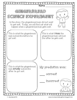 gingerbread science experiment by amy lowes teachers pay