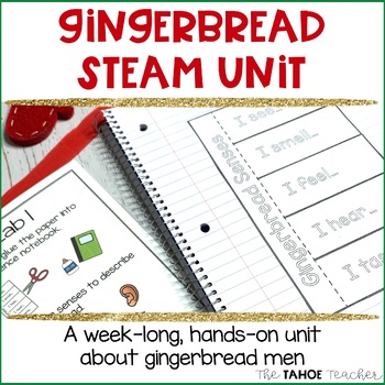 Preview of Gingerbread Science Unit | Science Centers for Primary Grades