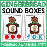 Gingerbread Sound Boxes for Phonemic Awareness and Phonics