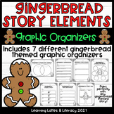 Gingerbread Story Elements Graphic Organizers Reading Lite