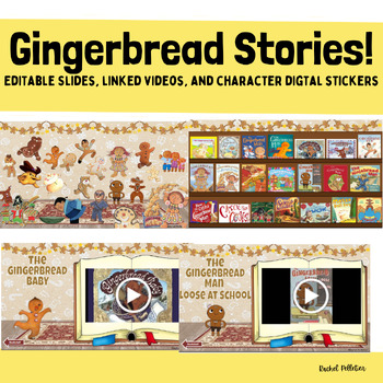 Preview of Gingerbread Story Slides - Youtube Books