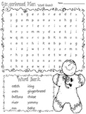 Gingerbread Story Word Search